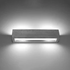 Online MyMobel Sollux Lámpara de pared VEGA 50 hormigón