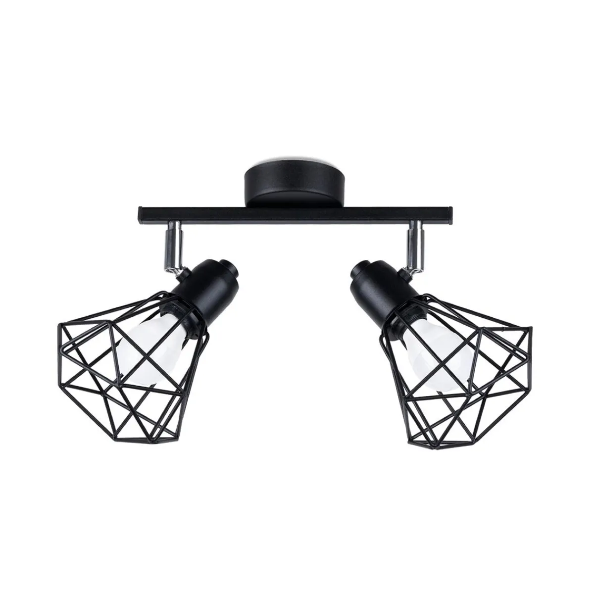 Online MyMobel Sollux Lámpara de techo ARTEMIS 2 negro