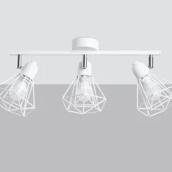 Online MyMobel Sollux Lámpara de techo ARTEMIS 3 blanco