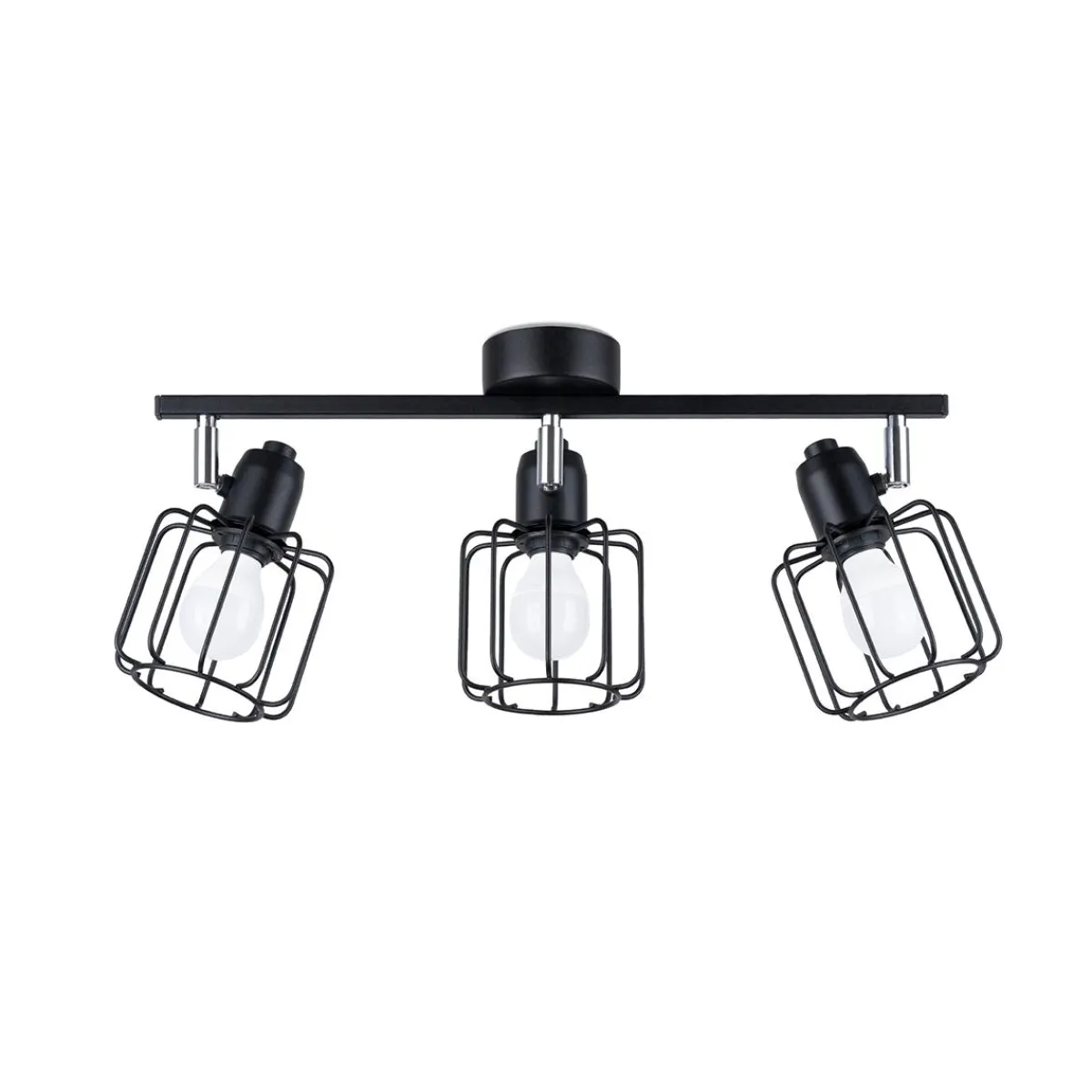 Fashion MyMobel Sollux Lámpara de techo BELUCI 3 negro