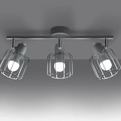 Sale MyMobel Sollux Lámpara de techo BELUCI 3 blanca