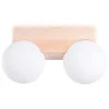 New MyMobel Sollux Lámpara de techo BULBO 2 madera natural No aplicable