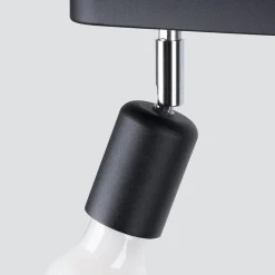 Clearance MyMobel Sollux Lámpara de techo FORNES 3 negro