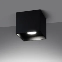 Hot MyMobel Sollux Lámpara de techo HATI negra