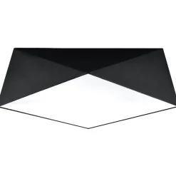 Clearance MyMobel Sollux Lámpara de techo HEXA 45 negra