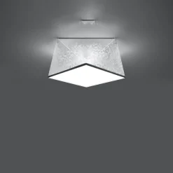 Fashion MyMobel Sollux Lámpara de techo HEXA 25 plata