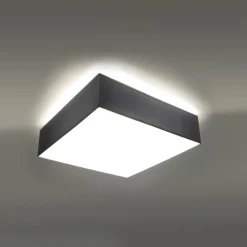 Best MyMobel Sollux Lámpara de techo HORUS 35 gris