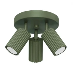 New MyMobel Sollux Lámpara de techo KARBON 3P verde oliva N/A
