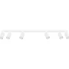 Outlet MyMobel Sollux Lámpara de techo KARBON 6L blanca N/A