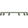 Outlet MyMobel Sollux Lámpara de techo KARBON 6L verde oliva N/A