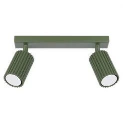 Best MyMobel Sollux Lámpara de techo KARBON 2 verde oliva N/A