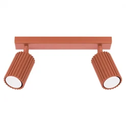 Best MyMobel Sollux Lámpara de techo KARBON 2 rojo ocre N/A