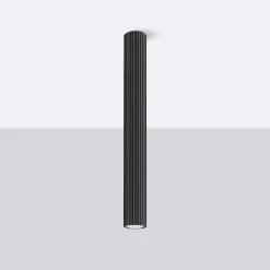 Outlet MyMobel Sollux Lámpara de techo KARBON 60 negra N/A