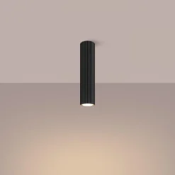 Sale MyMobel Sollux Lámpara de techo KARBON 30 negra N/A