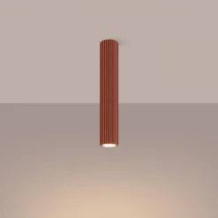 New MyMobel Sollux Lámpara de techo KARBON 40 rojo ocre N/A