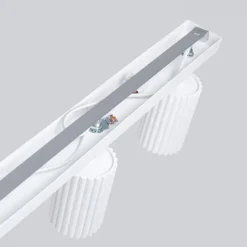 Outlet MyMobel Sollux Lámpara de techo KARBON 6L blanca N/A