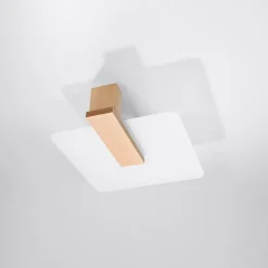 Sale MyMobel Sollux Lámpara de techo LAPPO madera natural