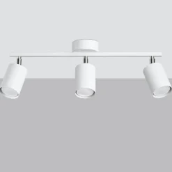 Clearance MyMobel Sollux Lámpara de techo LEMMI 3 blanca