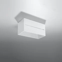 Discount MyMobel Sollux Lámpara de techo LOBO 2 blanca