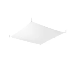 Clearance MyMobel Sollux Lámpara de techo LUNA 2 blanca 3000K