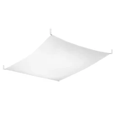 Hot MyMobel Sollux Lámpara de techo LUNA 3 blanca 3000K
