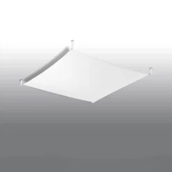 Clearance MyMobel Sollux Lámpara de techo LUNA 2 blanca 3000K