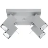 New MyMobel Sollux Lámpara de techo MERIDA 4 gris
