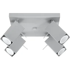 New MyMobel Sollux Lámpara de techo MERIDA 4 gris