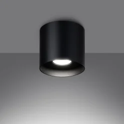 Clearance MyMobel Sollux Lámpara de techo MIKA negra