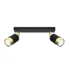 Sale MyMobel Sollux Lámpara de techo NERO 2 negro/dorado