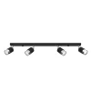 Hot MyMobel Sollux Lámpara de techo NERO 4 negro/cromo
