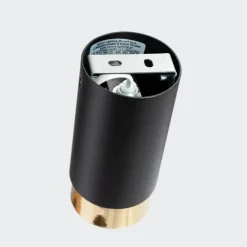 Best MyMobel Sollux Lámpara de techo NERO 12,5 negro/oro N/A