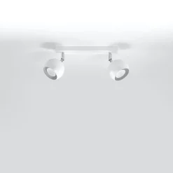 Clearance MyMobel Sollux Lámpara de techo OCULARE 2 blanca