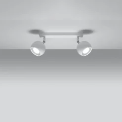 Clearance MyMobel Sollux Lámpara de techo OCULARE 2 blanca