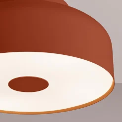Online MyMobel Sollux Lámpara de techo OMIQ rojo ocre No aplicable