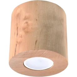 Fashion MyMobel Sollux Lámpara de techo ORBIS madera natural