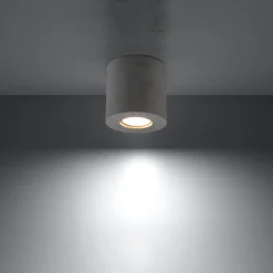 New MyMobel Sollux Lámpara de techo ORBIS hormigón