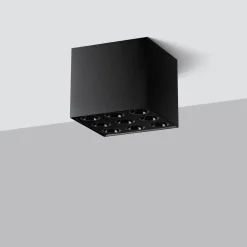 Hot MyMobel Sollux Lámpara de techo OZZY negro LED 4000K