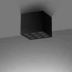 Hot MyMobel Sollux Lámpara de techo OZZY negro LED 4000K