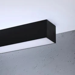 Clearance MyMobel Sollux Lámpara de techo PINNE 90 negra 4000K