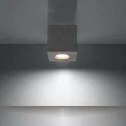 Hot MyMobel Sollux Lámpara de techo QUAD hormigón