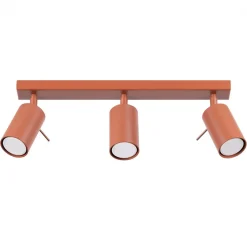 Discount MyMobel Sollux Lámpara de techo RING 3L rojo ocre N/A