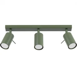 Clearance MyMobel Sollux Lámpara de techo RING 3L verde oliva N/A