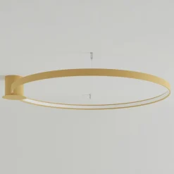 Hot MyMobel Sollux Lámpara de techo RIO 110 golden LED 3000K 3000K