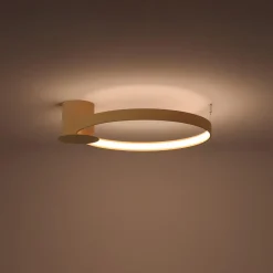 Outlet MyMobel Sollux Lámpara de techo RIO 55 golden LED 3000K 3000K