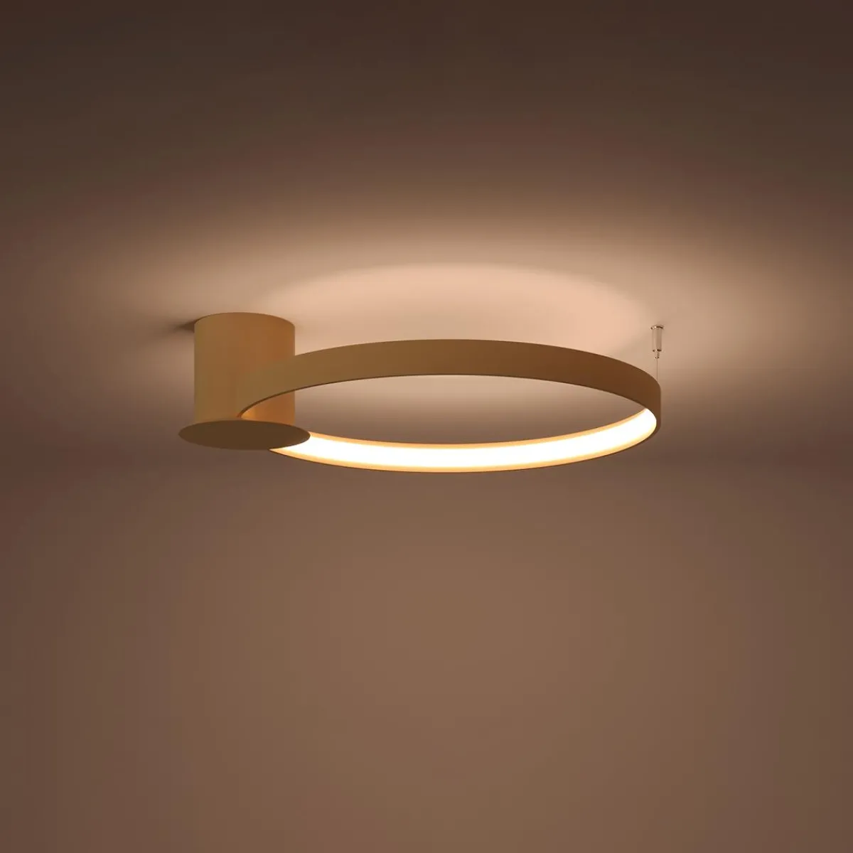 Outlet MyMobel Sollux Lámpara de techo RIO 55 golden LED 3000K 3000K