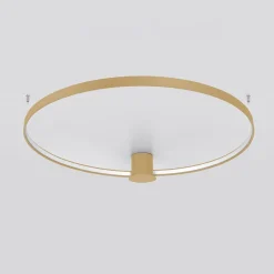 Best MyMobel Sollux Lámpara de techo RIO 55 golden LED 4000K 4000K