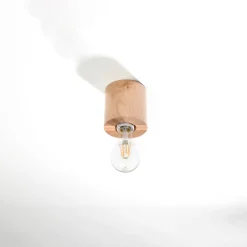 Hot MyMobel Sollux Lámpara de techo SALGADO madera natural