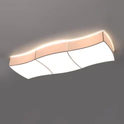 New MyMobel Sollux Lámpara de techo SQUARE 3 blanca