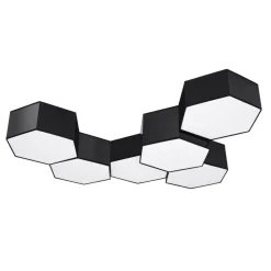 Clearance MyMobel Sollux Lámpara de techo SUNDE 13 negra